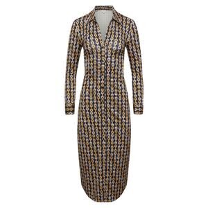 Lagence Raelynn Chain Print Shirt Dress Size XS